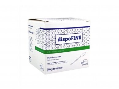 DISPOFINE adata vienkartinė 21G x 40 mm 100 vnt.