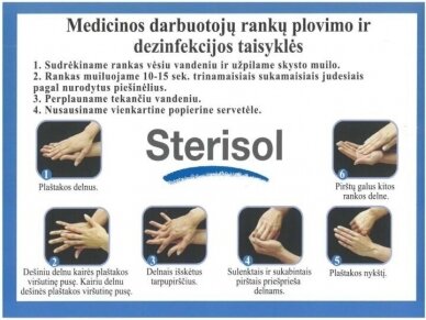 Sterisol 0,7 L - Rankų dezinfekantas 1